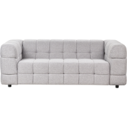 MULLOLA - Driezitsbank - Lichtgrijs - Polyester