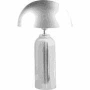 JALANGI - Tafellamp - Zilver - 55 cm - IJzer