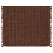 VELLA - Deken - Bruin - 220 x 240 cm - Katoen