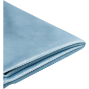 FITOU - Bekleding bed - Lichtblauw - 90 x 200 cm - Fluweel