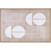 RACALE - Wanddecoratie - Beige - Polyester