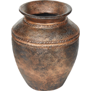 PUCHONG - Decoratieve vaas - Koper - Terracotta