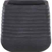 PARIKIA - Plantenbak - Zwart - 38 cm - Polyresin