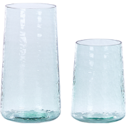 KULCHE - Decoratieve vaas - Transparant - Glas