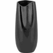 DERBE - Decoratieve vaas - Zwart - Keramiek