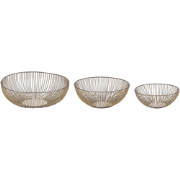 GARUT - Decoratieve schalen set van 3 - Goud - IJzer