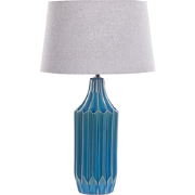 ABAVA  - Tafellamp - Blauwgroen - Keramiek