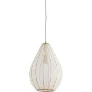 Light & Living - Hanglamp ITELA - Ø28x40cm - Bruin