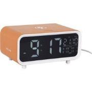 Alarm Clock Chunky LED w. Phone Charger