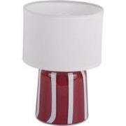 Tafellamp Verano - Rode oker - 13.5x13.5x20cm