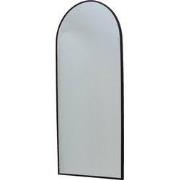 Staande Spiegel - Zwart Metaal - 80x3x200cm - Bowie