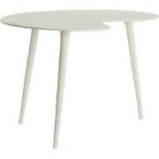 Bijzettafel Linos - Wit - 67x49x41cm