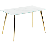 MULGA - Eettafel - Marmer-look - Veiligheidsglas