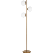WADI  - Staande lamp - Goudbruin - Metaal