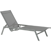VERNAZZA - Strandstoel - Grijs - Staal