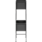 COTINUS - Bloempot - Zwart - Metaal