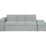 FALSTER  - Slaapbank 3-zits - Lichtgrijs - Polyester