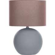 AREOSO - Tafellamp - Grijs - Keramiek