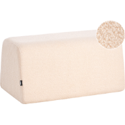 SINCLAIR - Poef - Beige - Bouclé
