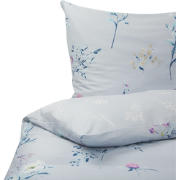 EVERGREEN - Beddengoed - Lichtblauw - 155 x 220 cm - Katoen