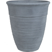 KATALIMA - Plantenbak - Grijs - 43 cm - Polyresin