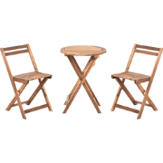 SACILE - Bistroset - Bruin - Acaciahout