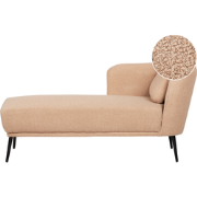 ARTHEZE - Chaise longue - Beige - Rechtszijdig - Bouclé