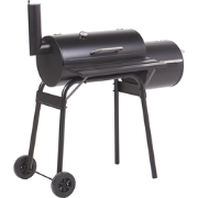 KATLA - Houtskoolgrill - Zwart - Staal