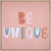 TAURISANO - Wanddecoratie - Roze - Polyester