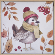 CASTRO - Wanddecoratie - Meerkleurig - Polyester