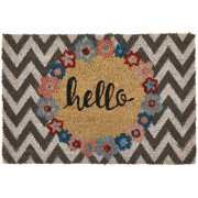 TAHAN - Deurmat - Meerkleurig - 40 x 60 cm - Kokos