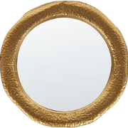 MERCY - Wandspiegel - Goud -  68 cm - Metaal