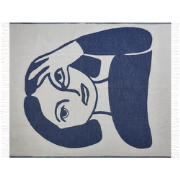 HALEDE - Dekbed - Marineblauw - 130 x 170 cm - Polyester