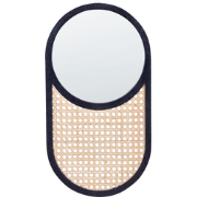 BALEAL - Wandspiegel - Licht - Rotan