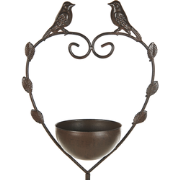 SPARROW - Vogelbadje - Bruin - IJzer