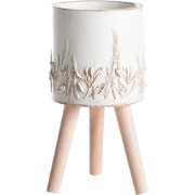 PREWEZA - Bloempot - Gebroken wit - 23 cm - MgO