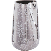 CIRTA - Decoratieve vaas - 27 cm - Zilver - Keramiek