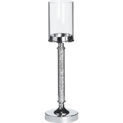 ABBEVILLE - Kandelaar - Zilver - 48 cm - Metaal