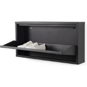 Spinder Design schoenenkast Billy 1 - Zwart - 3 paar schoenen