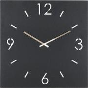 Spinder Design klok Time 60 X 60 - Zwart