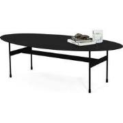 Spinder Design salontafel Mira Oval - Zwart