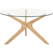 VALLEY - Salontafel - Lichthout - Veiligheidsglas