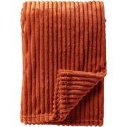 Dutch Decor MARTHY - Plaid 140x180 cm - Potters Clay - Oranje - Dutch ...