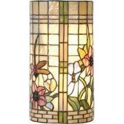 Lumilamp Wandlamp Tiffany Beige Groen Metaal