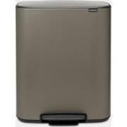 Bo Pedaalemmer, 1 binnenemmer, 60 liter - Platinum