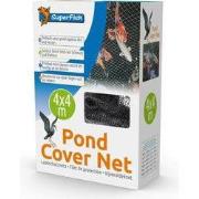 Superfish vijverafdeknet 4 x 4 m 10 pinnen