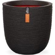 Pot bol rib NL 54x52 - zwart