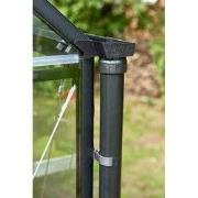 Regenpijpen Qube zwart met 2 gootzijden