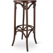 Carel houten barkuk walnoot - 80 cm