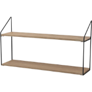 Cara houten wandrek naturel - 60 x 33 cm